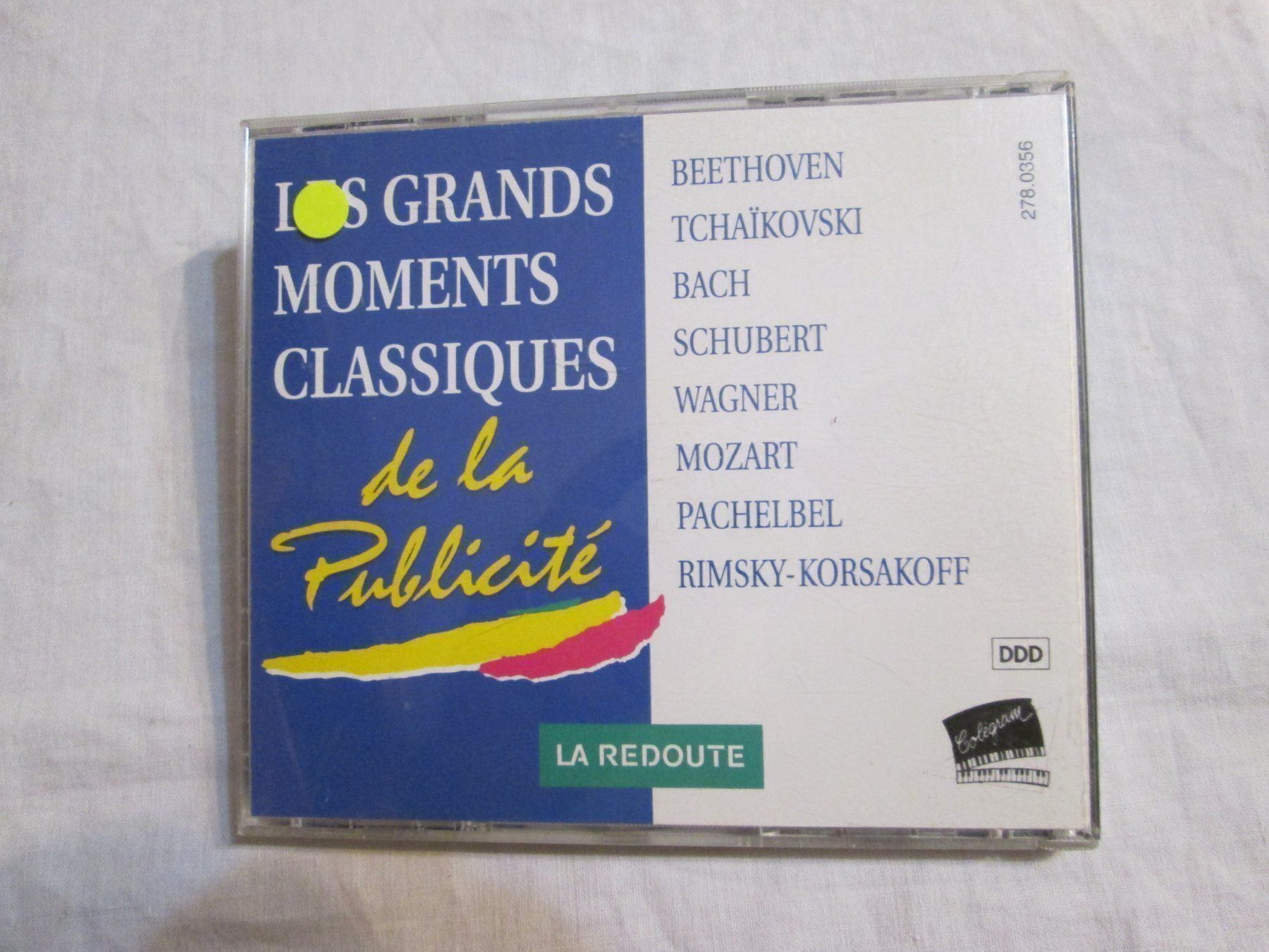 CD: CD LES GRANDS MOMENTS CLASSIQUES – Usato da la Chaux-de-Fonds venduto da Lampe 2