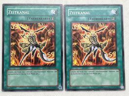 Yu-Gi-Oh! 2x Karte - Zeitkanal - SOVR-DE052 - Deutsch!