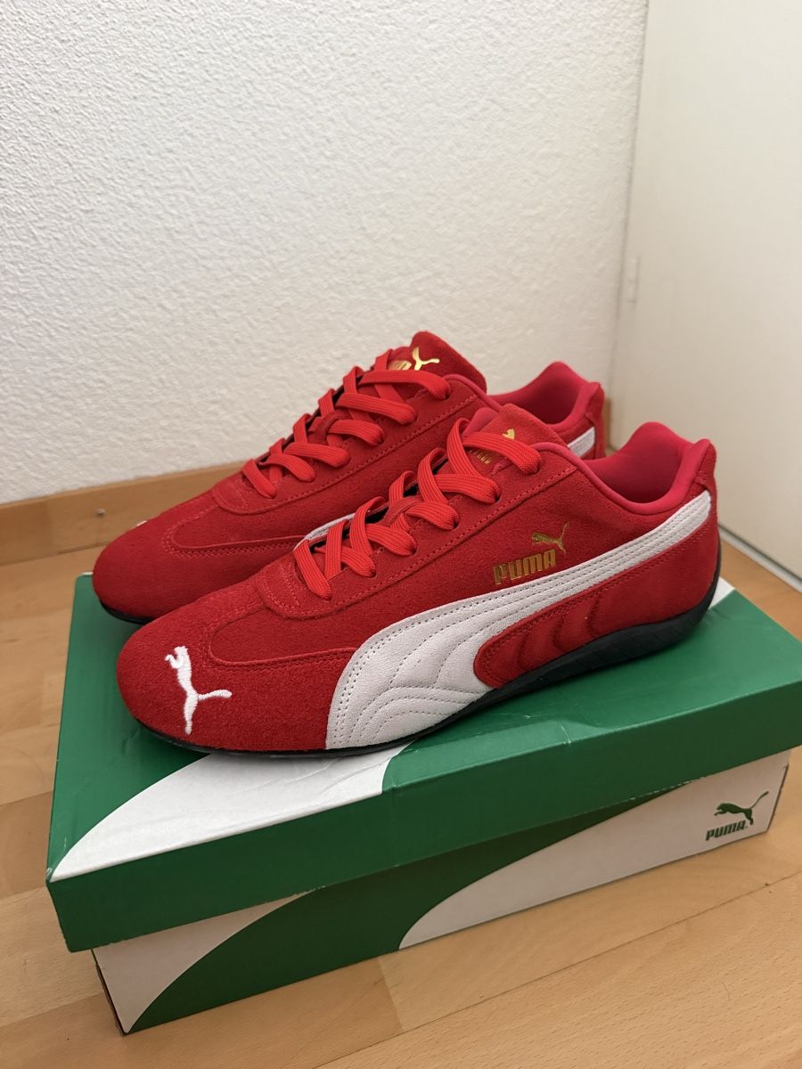 Puma Scarpe da uomo: Puma Speedcat Og (Red/ White) Eu 44 – Nuovo e nell'imballaggio originale da Belp venduto da B7L0
