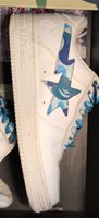 Baskets BAPE STA blanches et bleues, taille 41 - Neuves