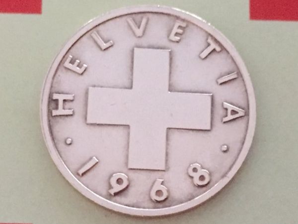 Alle Münzen: 2 Rappen 1968 vz – Gebraucht aus Elsau von herbybay