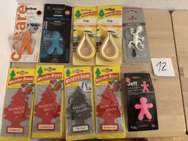 Autoduftbäume 10stk diverse 12