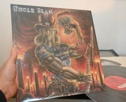 Uncle Slam – Say Uncle US LP 1988 m/OIS NM-/VG++ gut TRASH