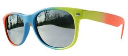 Verspiegelte NuRave Wayfarer Sonnenbrille SBU84ORBUYL