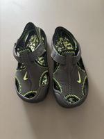 Nike Badeschuhe schwarz/neongruen Kinder Gr. 25