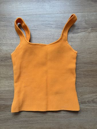 Damen Top orange Grösse XS guter Zustand