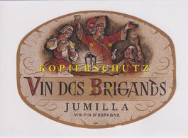 Etikette für Wein - Vin des Brigands (Jumilla) /bd
