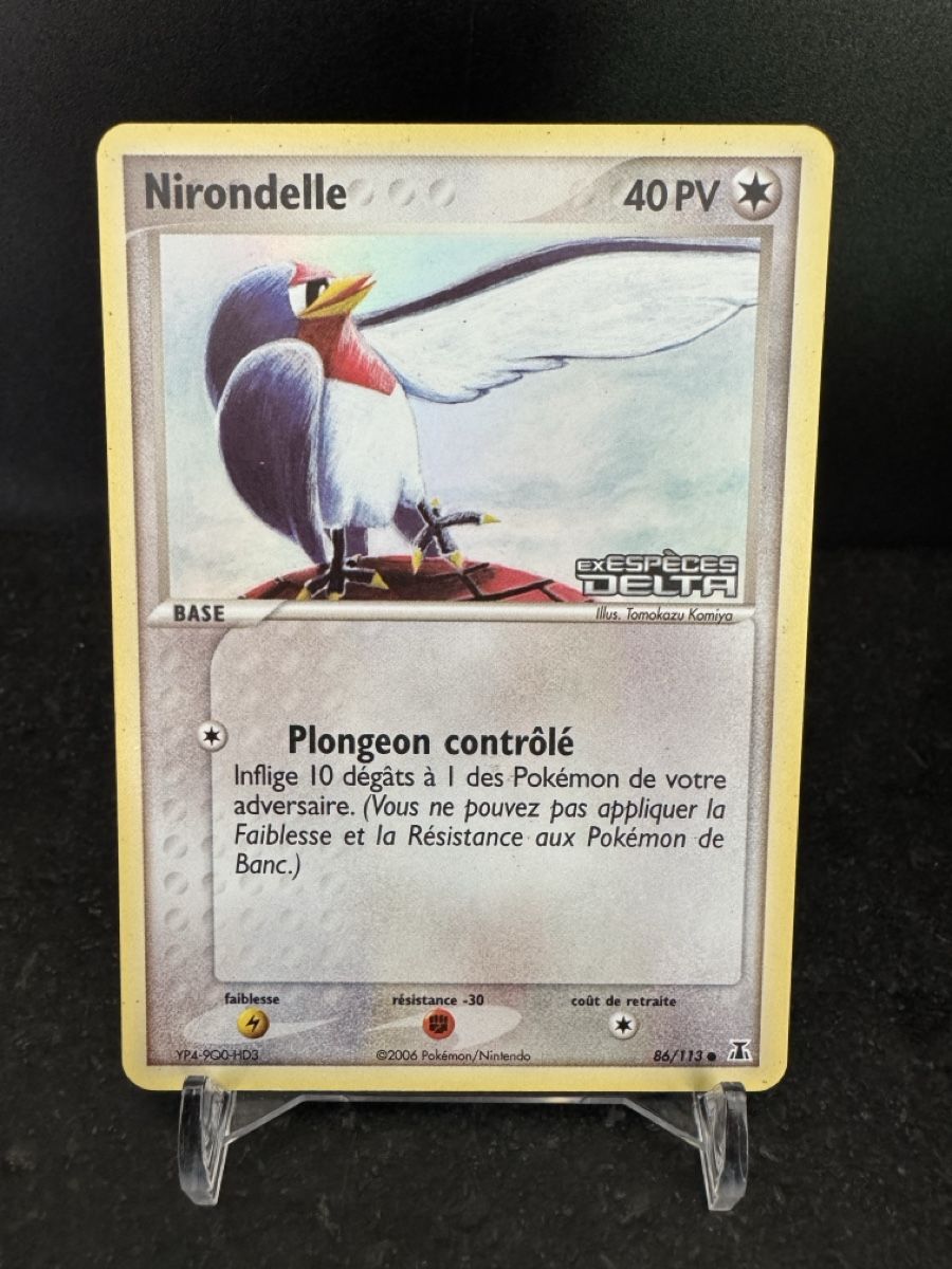 Pokémon Carte collezionabili: Nirondelle 86/130 Reverse - Espèces Delta - Carte Pokemon fr – Usato da Boudry venduto da Poketo17