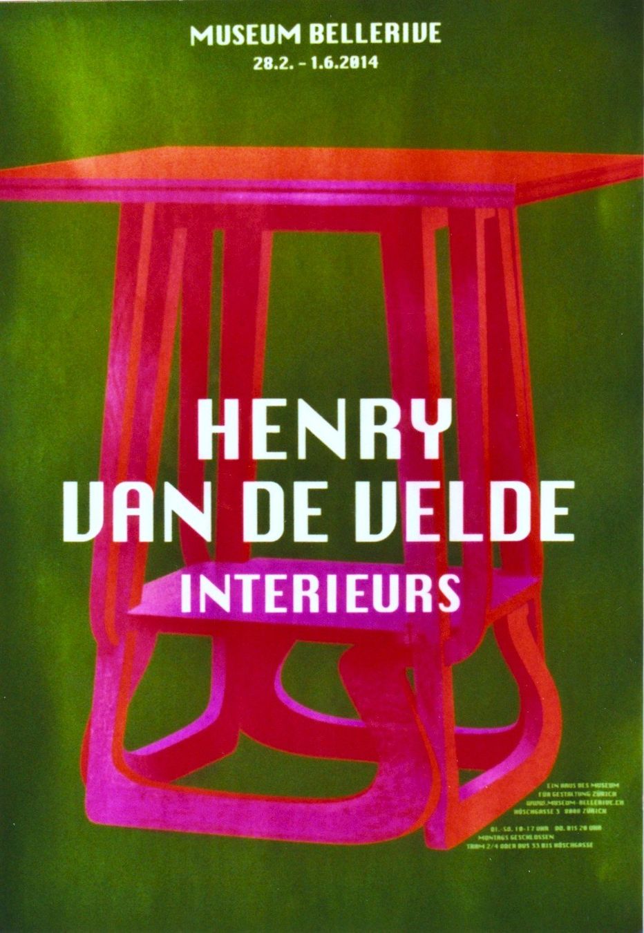 Foto & Immagini: HENRY VAN DE VELDE INTERIEURS EXPO 2014 - Original Plakat – Usato da Blonay venduto da postercollection
