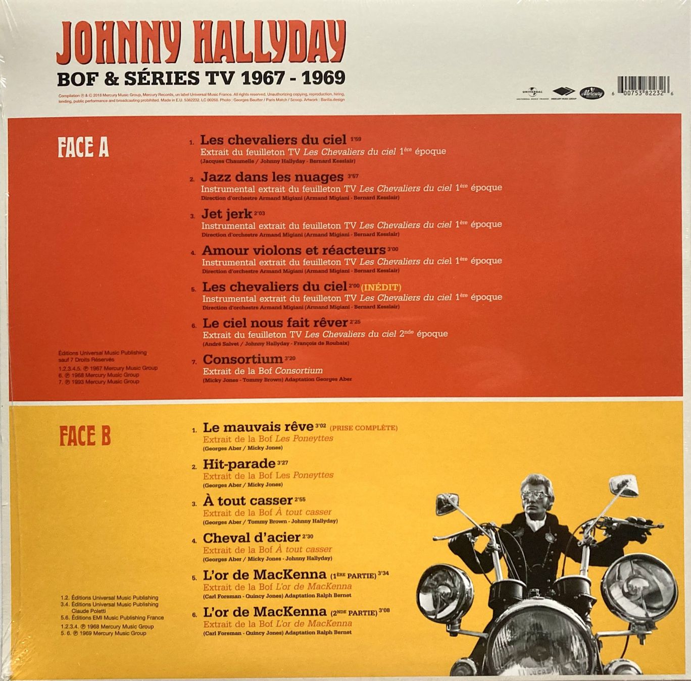 Dischi in vinile: JOHNNY HALLYDAY - A TOUT CASSER – Nuovo e nell'imballaggio originale da Bottens venduto da hotter-than-hell 1