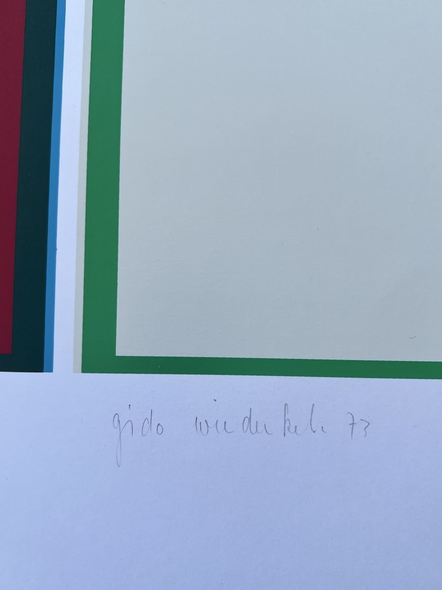 Grafiken & Lithographien: Gido Widerkehr Original- Serigraphie handsigniert – Gebraucht aus Adliswil von bilderboerse-zuerich 2