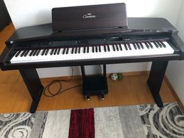 E-Piano YAMAHA Clavinova  CVP-85A, 20-jährig