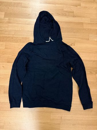ZARA Kapuzenpullover Dunkelblau – Grösse M