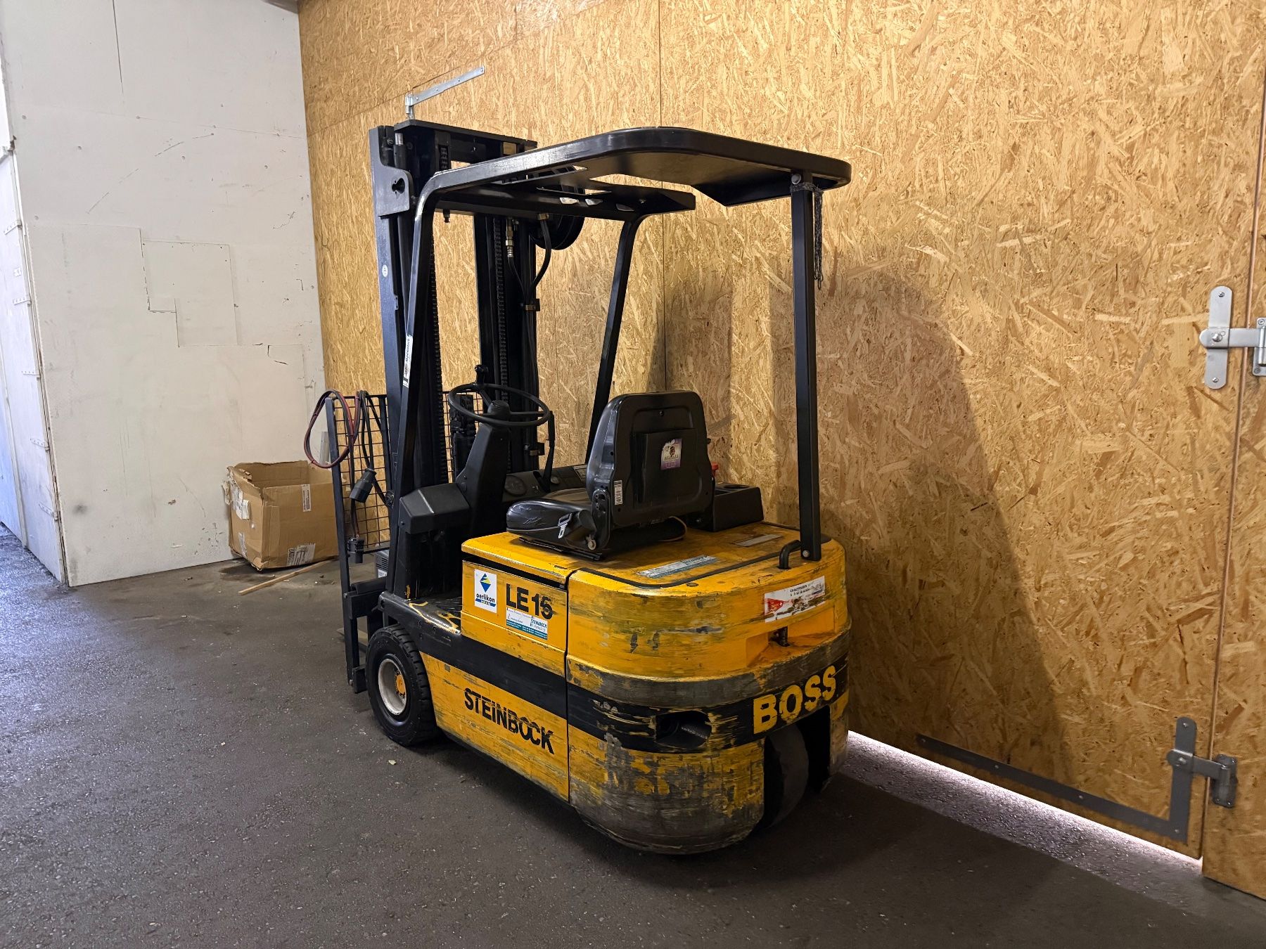 Carrelli elevatori e a forche: Ab.1Fr Elektro Stapler Steinbock mit Triplex und Freihub! – Usato da Steinmaur venduto da Steyer96 3