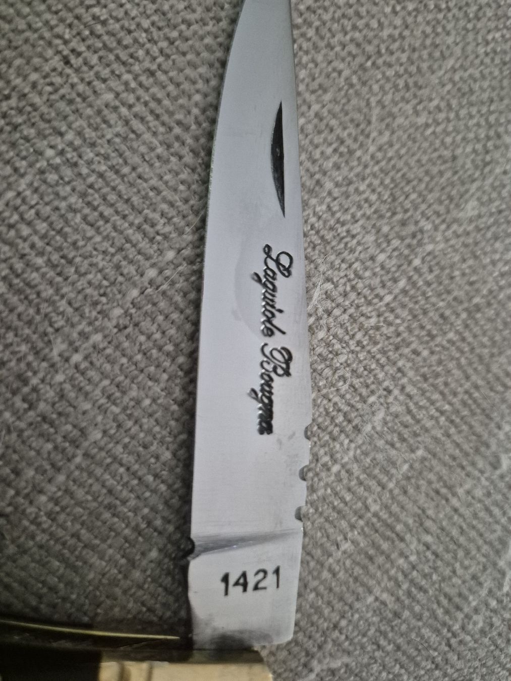 Laguiole Taschenmesser: Taschenmesser Laguiole  schwarz  – Gebraucht aus Binningen von rom_9ls7 2