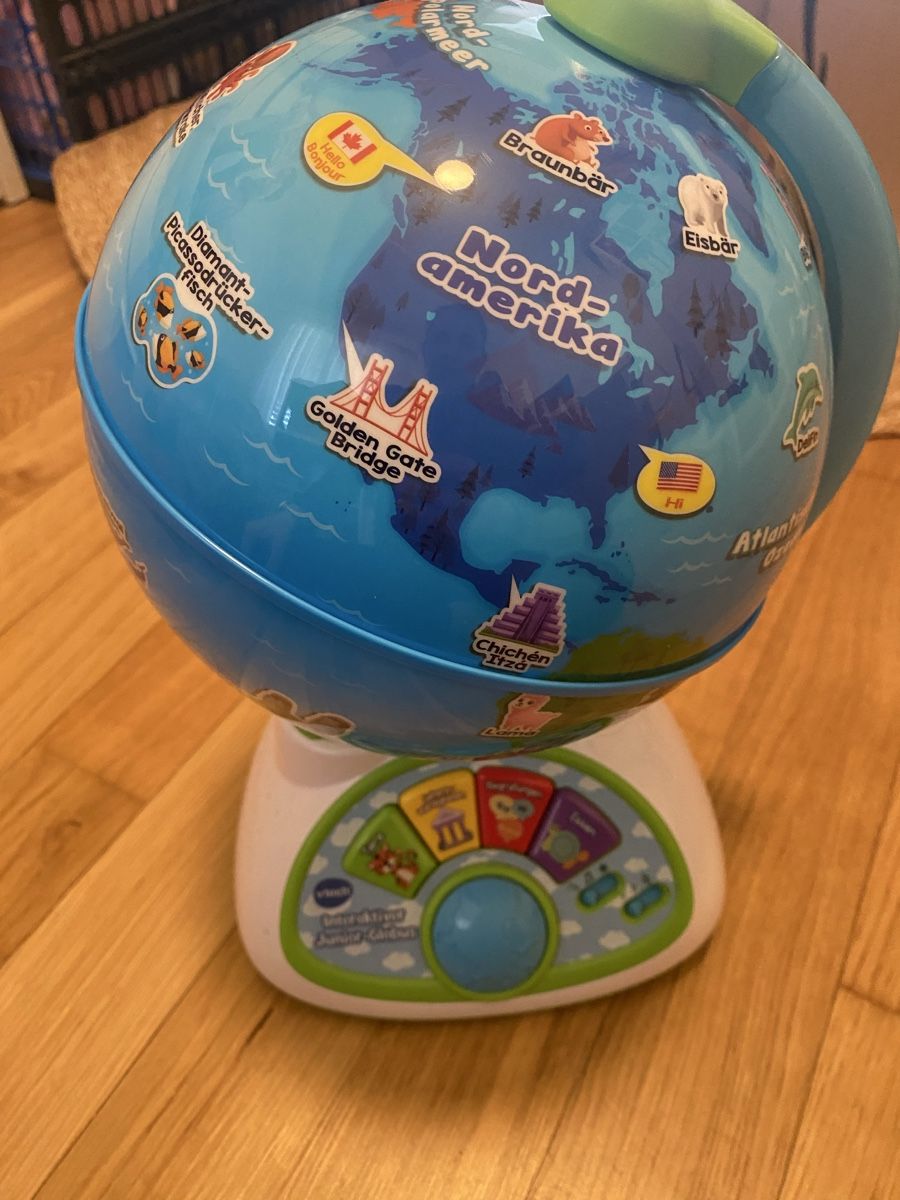 Vtech Giocattoli: v-tech interaktiver junior- globus – Usato da Root venduto da Ona9987