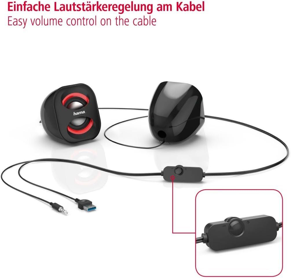 Hama Casse acustiche: Hama PC-Lautsprecher Sonic Mobil 183 – Nuovo e nell'imballaggio originale da Arbon venduto da lyres 2