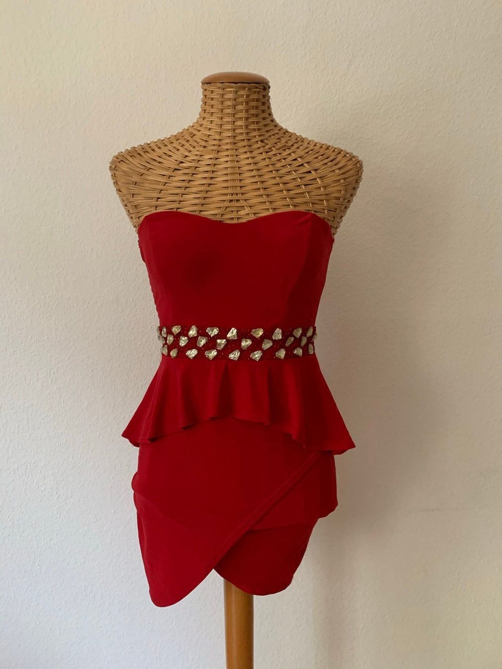 Vestiti: Bustier-Kleid rot elegant - S – Usato da Zürich venduto da Diazaio