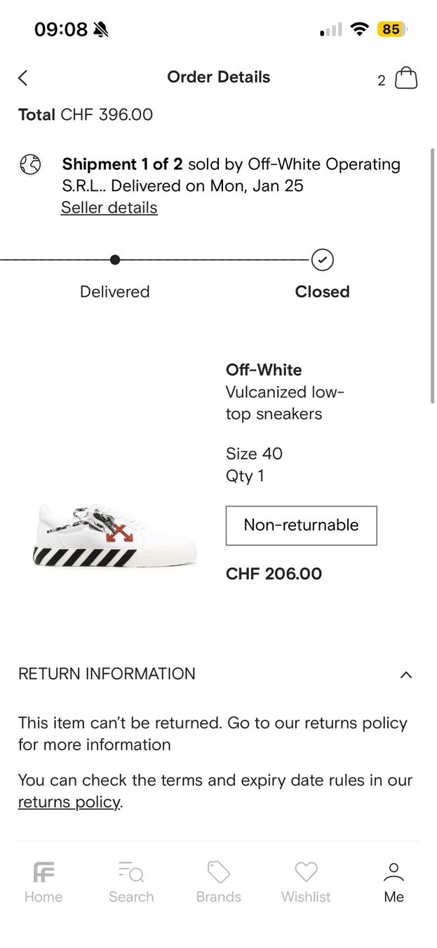 Off-White Scarpe da uomo: Off-White Sneakers – Usato da Wangen SZ venduto da el_paso08 5