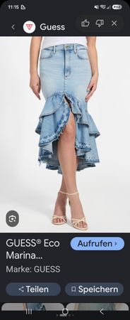 Guess Damenrock Grösse 28  Ruffled
