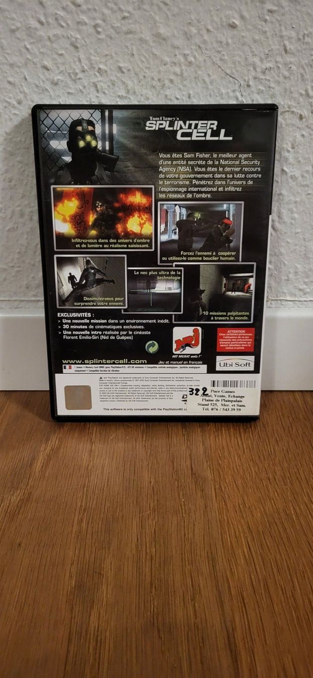 Sony Jeux: PS 2 - Splinter Cell – D'occasion à Münsingen par DigitaleSpielecke 1