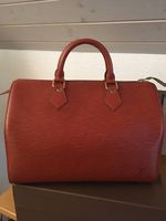 Louis Vuitton Speedy 30 Epi Leder Original