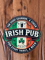 Irish Pub - Schönes Blechschild - 20CM - neu!!!
