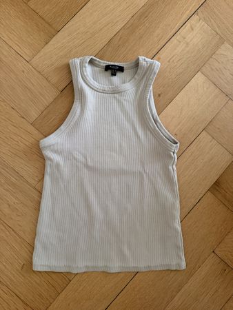Damen Tanktop beige Grösse S Masimo Dutti