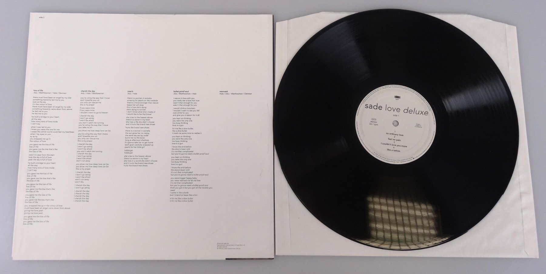 Dischi in vinile: Schallplatte Sade - Love Deluxe – Usato da Rüti ZH venduto da Restwert_Rueti_ZH 2