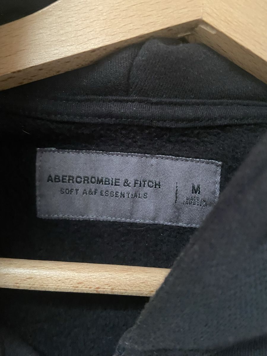 Giacche: abercombie & fitch zip jacke schwarz – Usato da Stäfa venduto da JamesO03 1