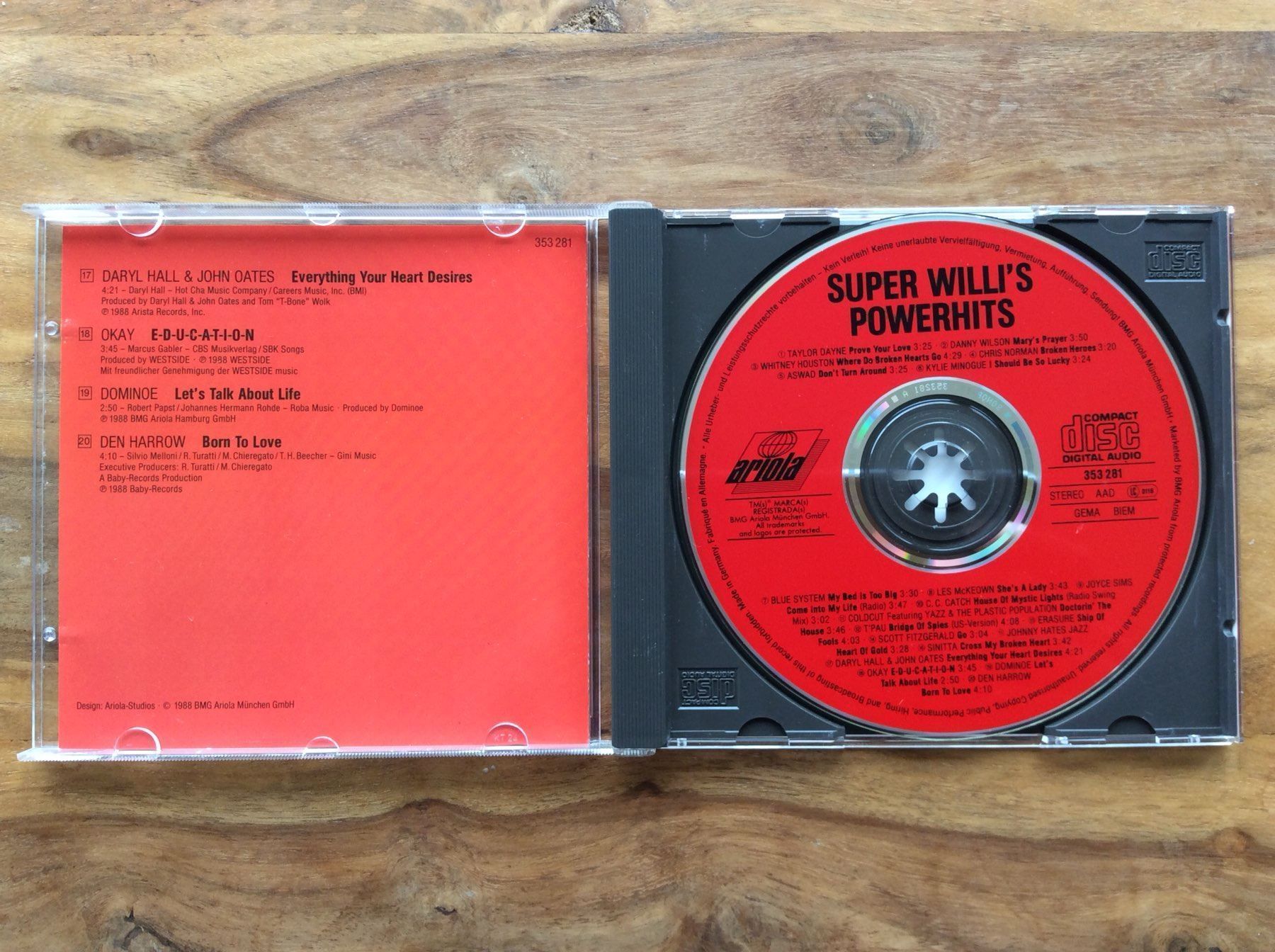 CDs: Super Wiili Powerhits (NM) – Gebraucht aus Horgen von flyingpenguin2000 1