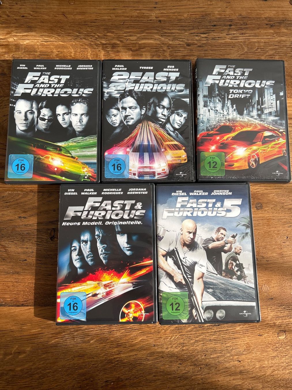 Tutti i DVDs: Fast&Furious The Complete Collection – Usato da Rupperswil venduto da CrazyMonkey 3