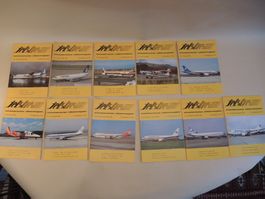 11 Stück jetstream 1984 Aero Revue Magazin Luftfahrt Flug