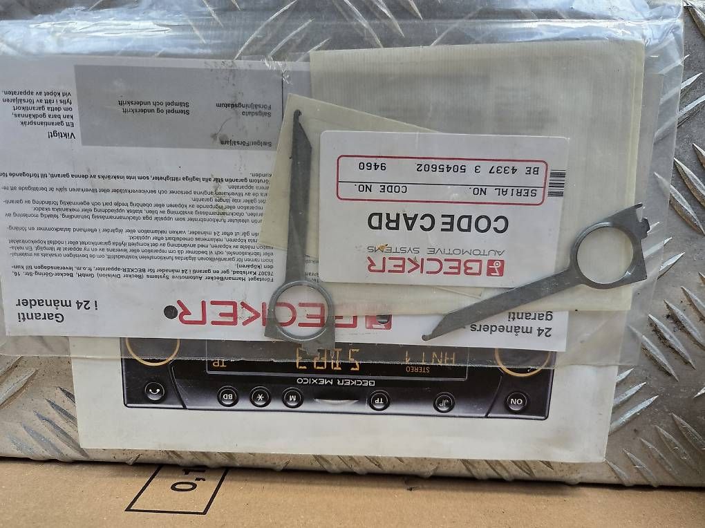 Radio: Becker Mexico – Usato da Steckborn venduto da Dieter_Scherrer