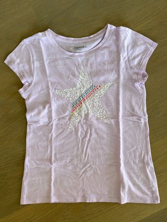 Gap Kids T-Shirt lila mit Stern-Applikation, Gr. 140