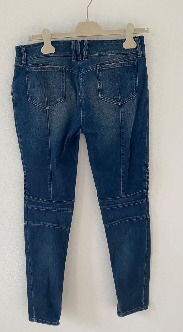 Balmain Jeans: Jeans, Balmain, Bikerstyle, Grösse 40 – Nuovo (secondo la descrizione) da Bern venduto da L.I.A. 1