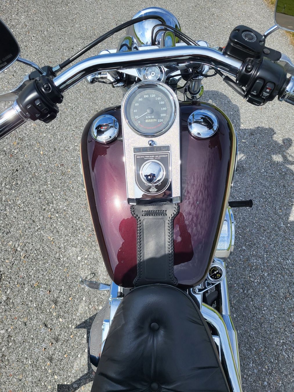 Harley-Davidson Chopper: HARLEY-DAVIDSON FXDWG Dyna Wide Glide 95 TH Anniversary – Gebraucht aus Thal von roeli57 7