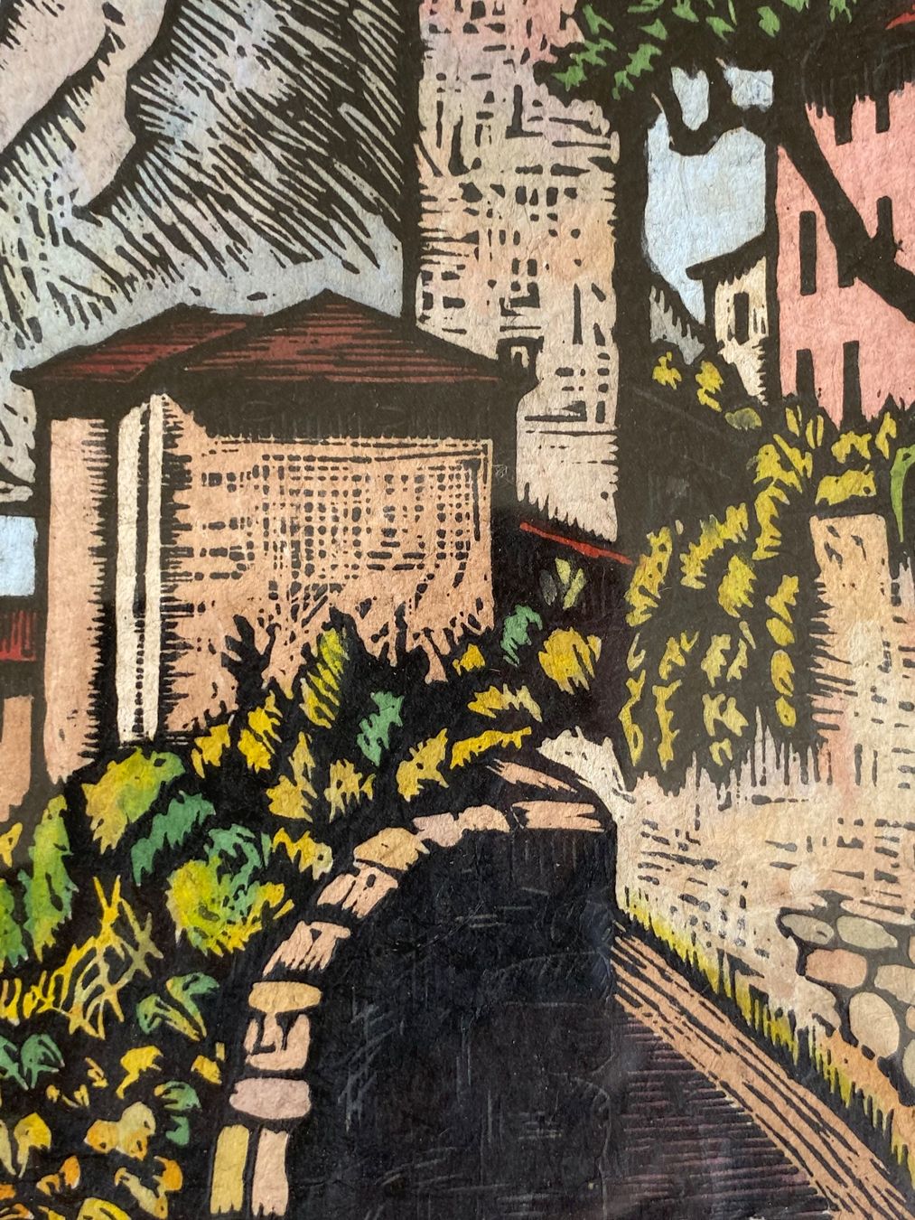 Gemälde: Gandria – Gebraucht aus Biel/Bienne von sol_7wtq 5