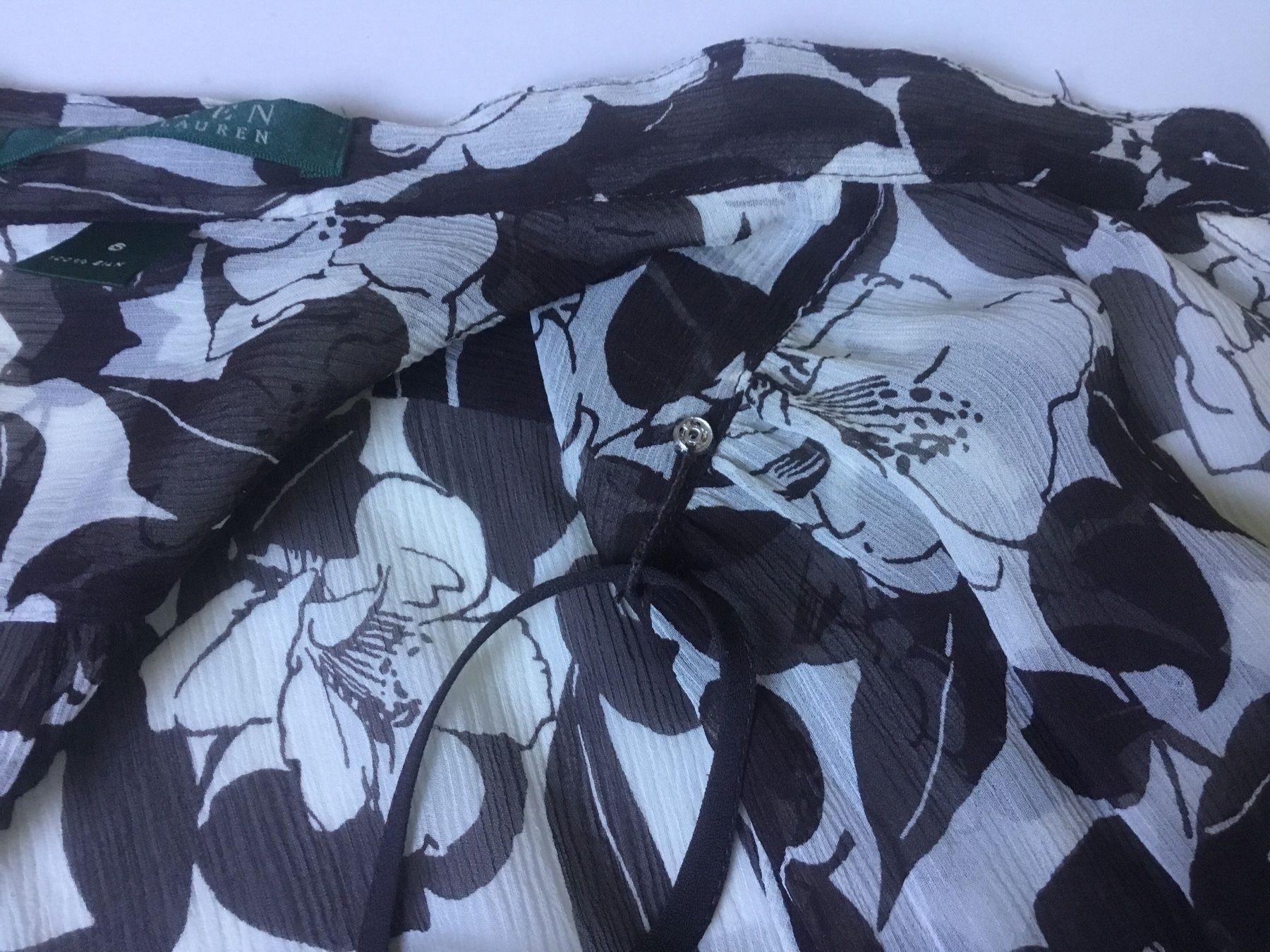 Ralph Lauren Camicette: Ralph Lauren Bluse Gr.6 Neu, 100% Seide – Nuovo (secondo la descrizione) da ALTENDORF venduto da da23 3