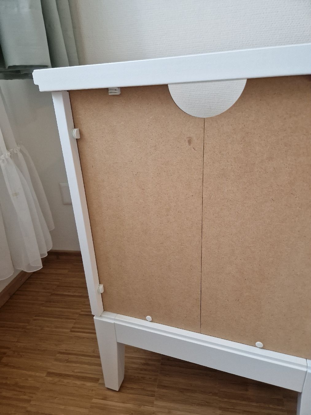 Comodini: Weiss Nachttisch mit Schublade – Usato da Wittenbach venduto da garbis 2