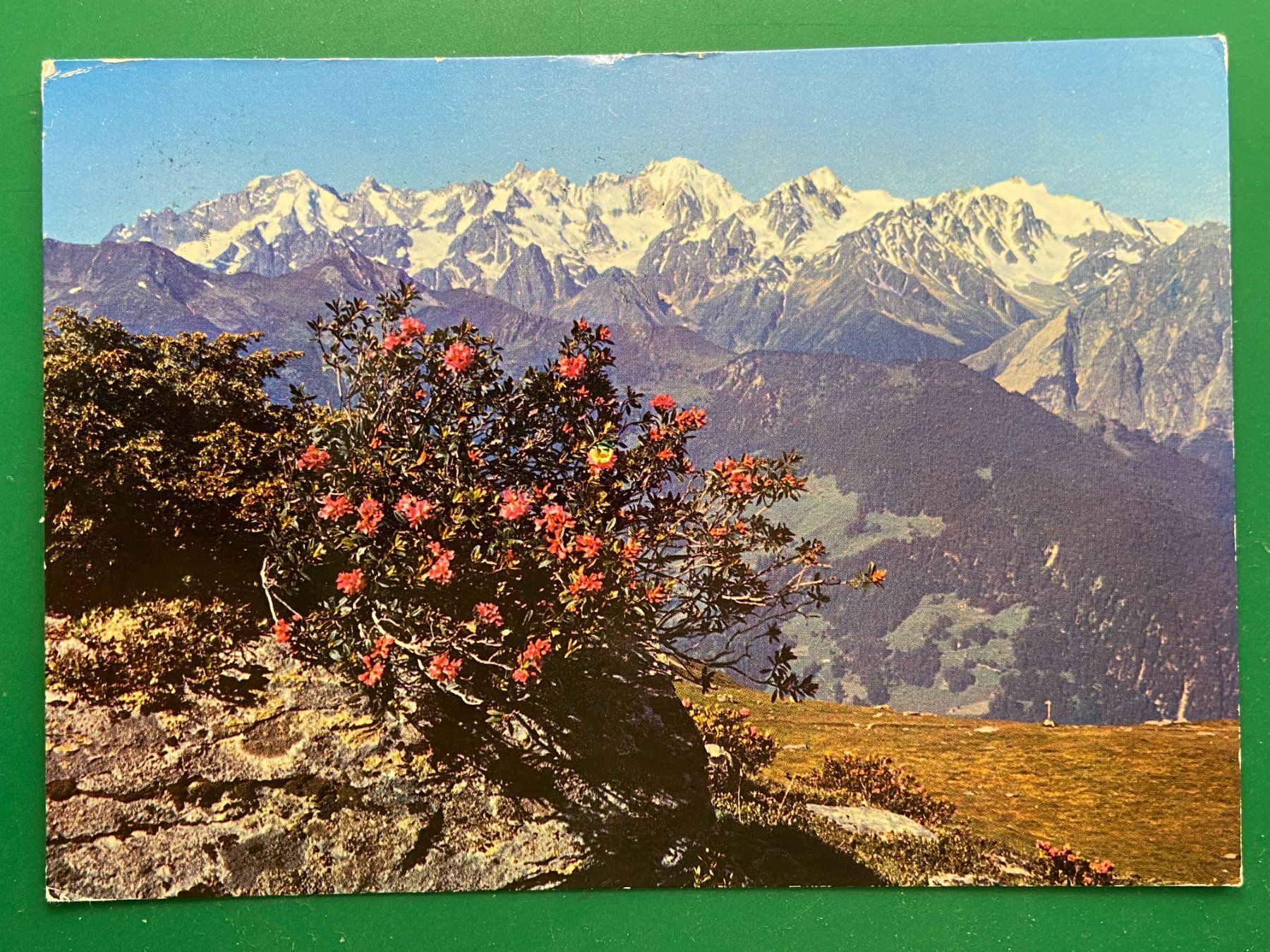 Cartoline postali: Verbier - le massif du Trient – Usato da Steg VS venduto da danwer74