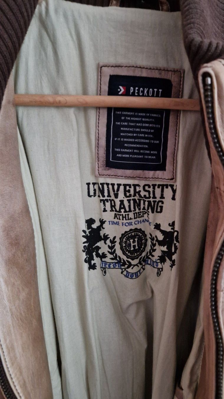 Jacken: PECKOTT Lederjacke im Used-Look, Gr. L – Gebraucht aus Rütihof von Teddy1985 2