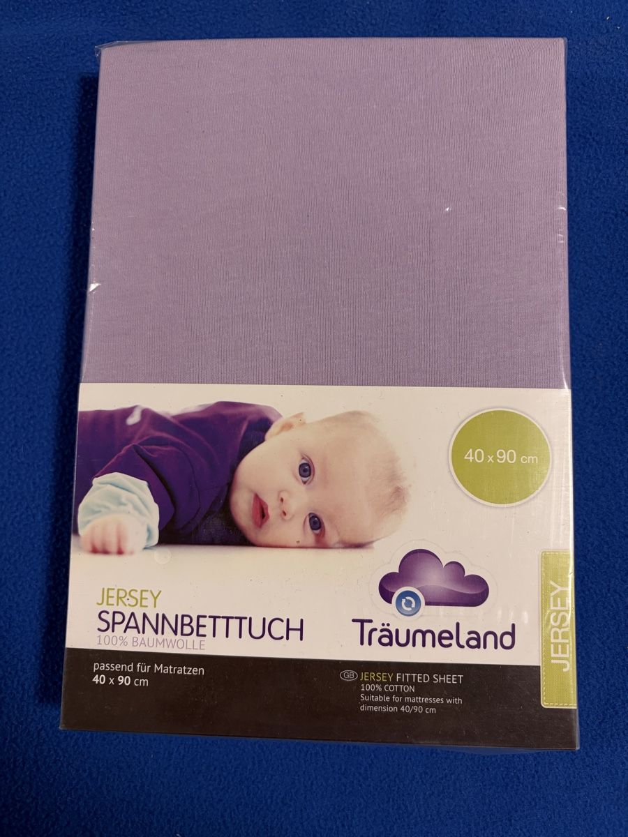 Biancheria da letto: Fixleintuch lila – Nuovo e nell'imballaggio originale da Embrach venduto da Yeasy