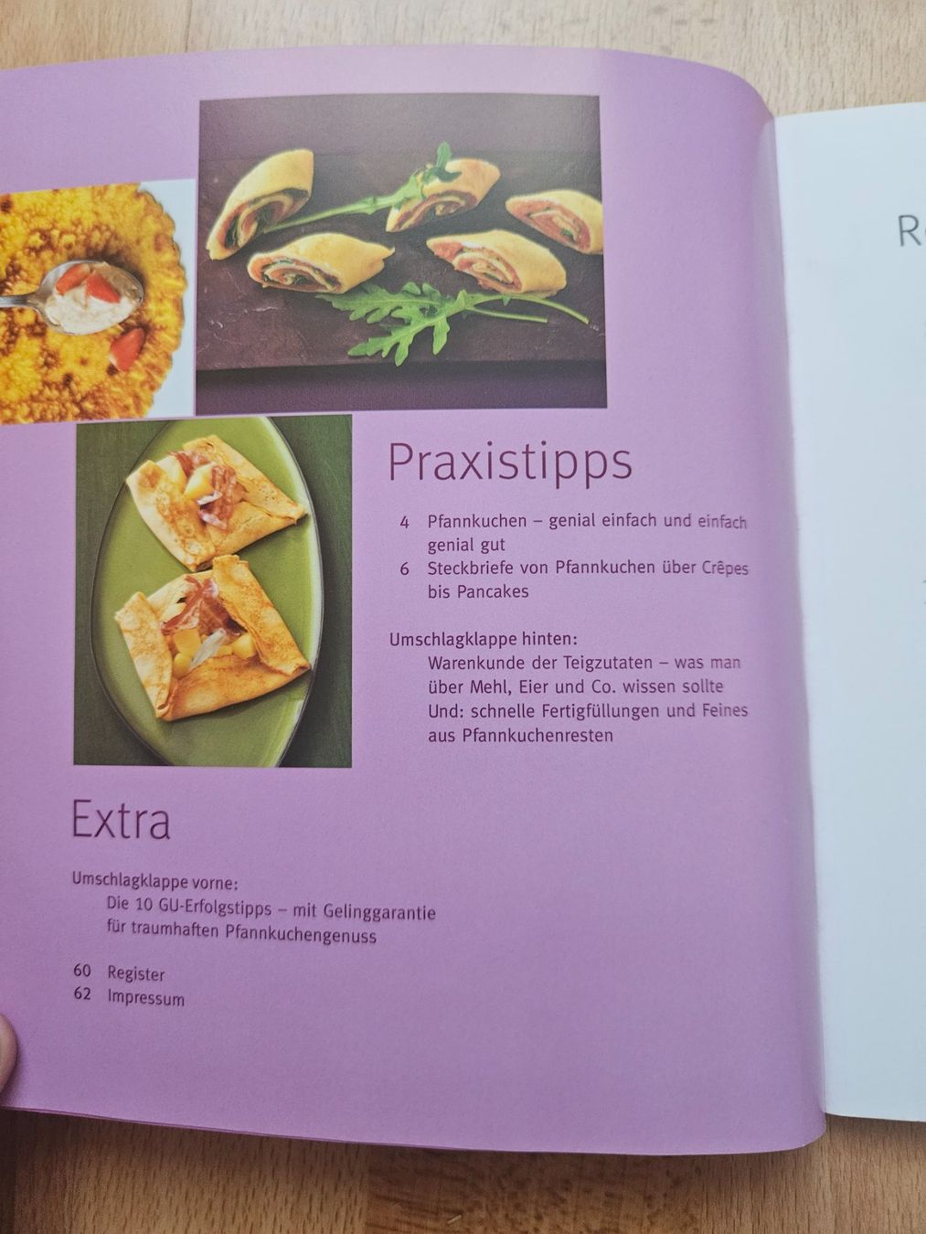 Libri: Kochbuch GU Pfannkuchen & Crêpes – Usato da Ebikon venduto da SecondChance_byM 1