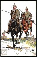 Ludwig Hohlwein: Kavallerie galoppiert 