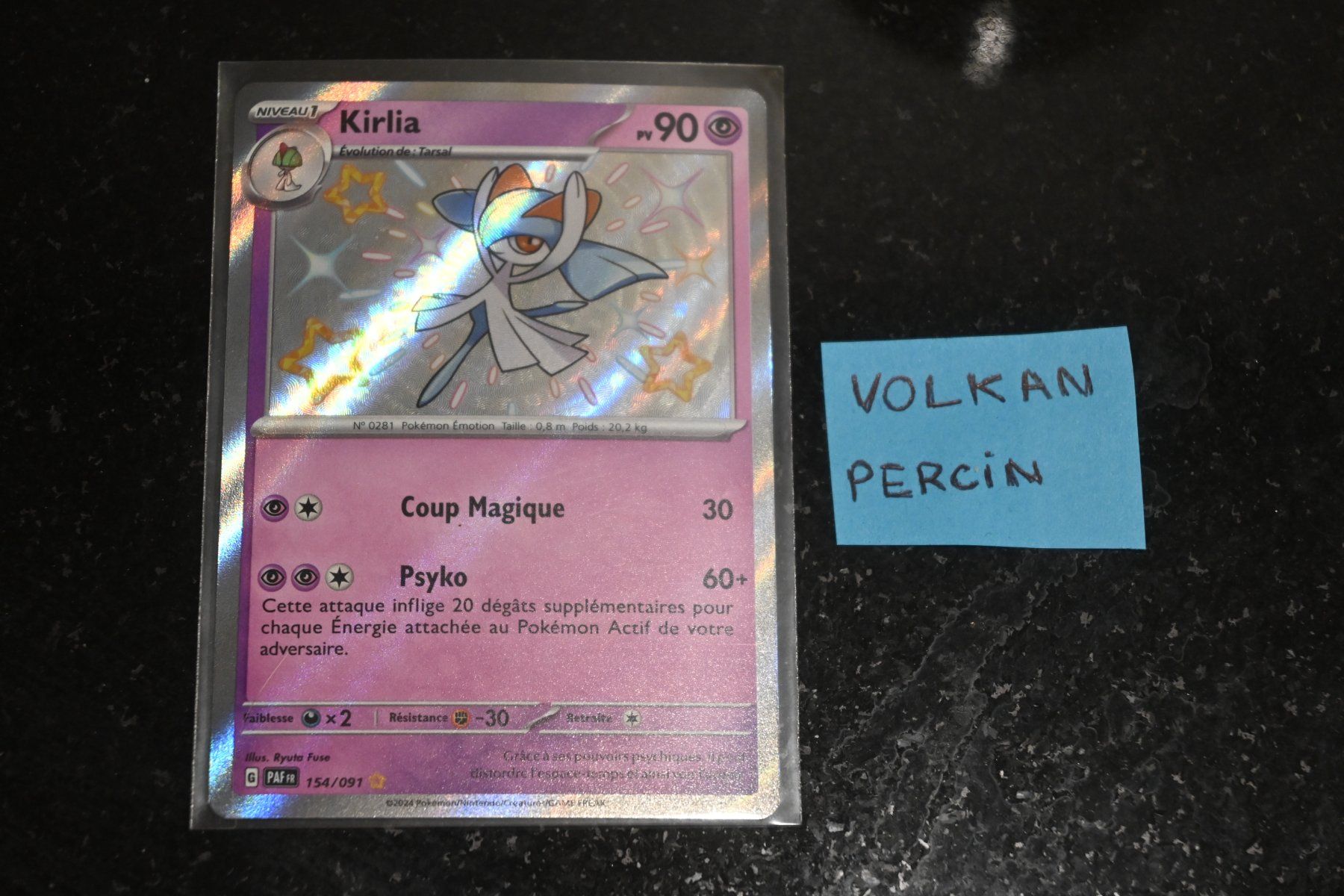 Pokémon Carte collezionabili: Kirlia (PAF 154) FR – Nuovo (secondo la descrizione) da Aigle venduto da PSAPOKEVOVO