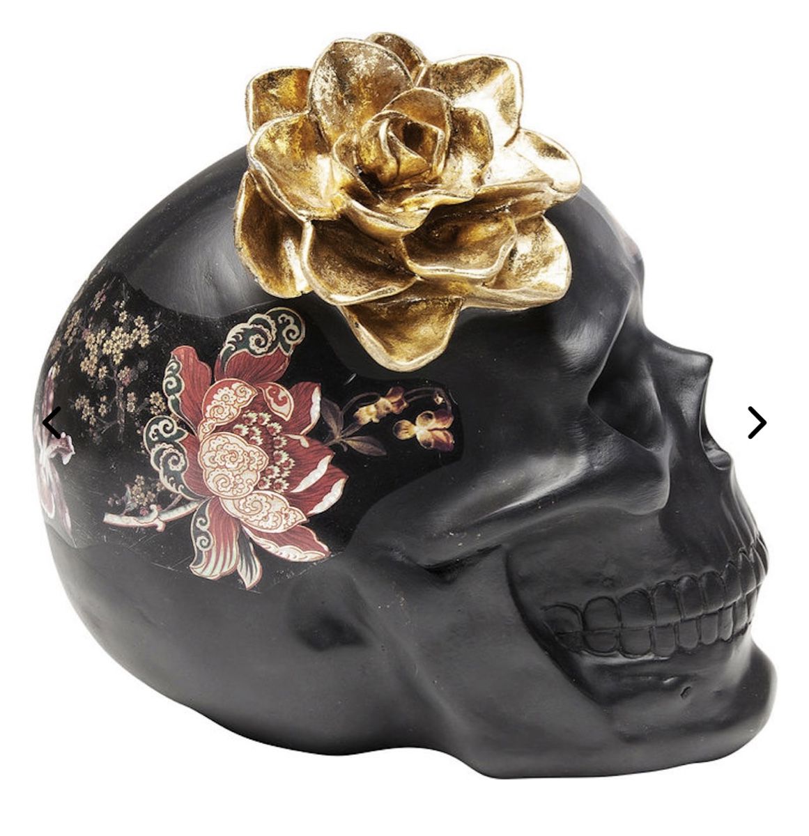 Kare Tutte le decorazioni: Deko Objekt Flower Skull 22cm – Nuovo (secondo la descrizione) da Lugnorre venduto da cla_j6bq 3