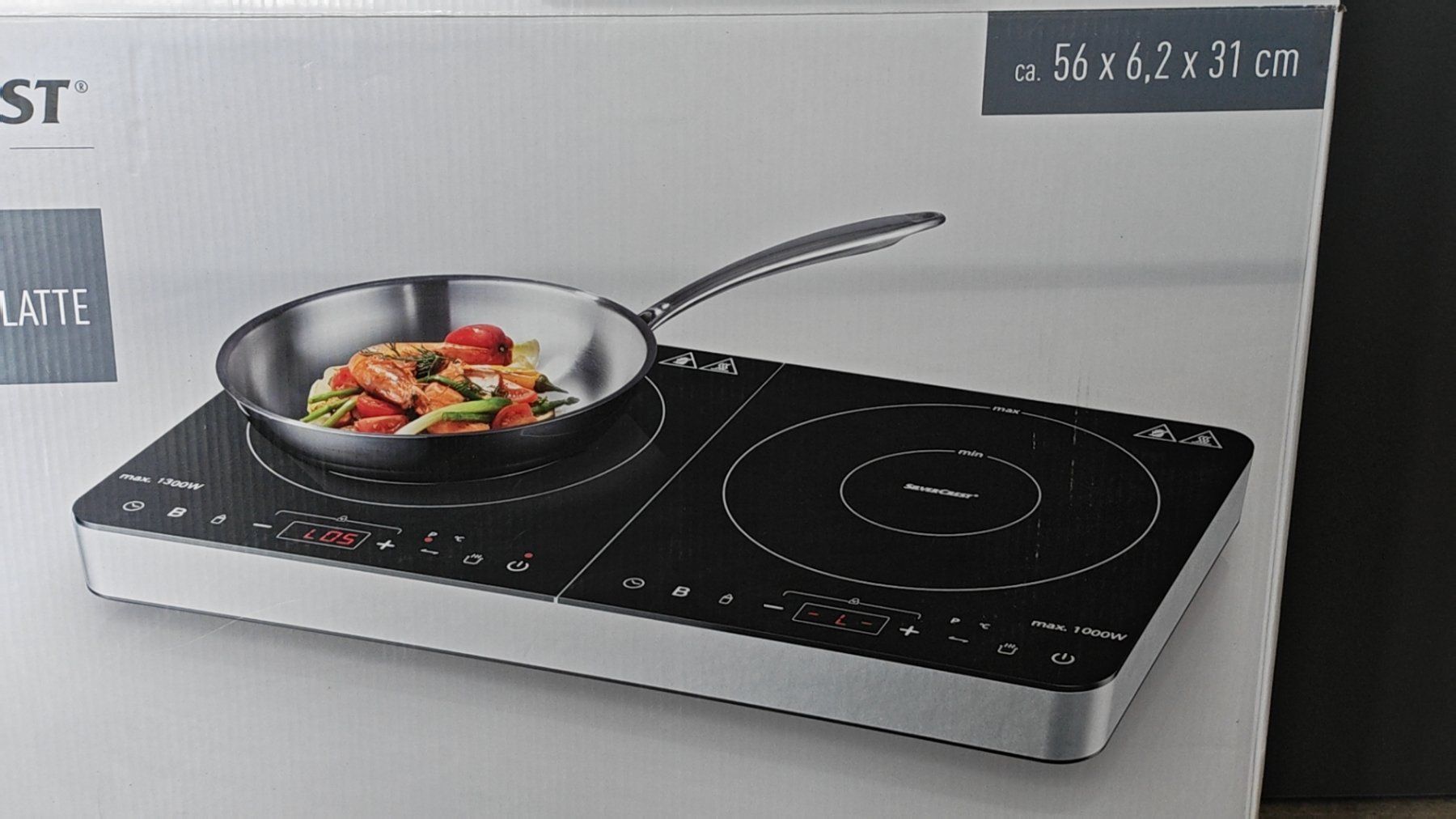 Cuisines complètes: Plaque électrique induction /Doppel Induktionskoch platte – Neuf (Voir description) à Bevaix par fee-verte 4