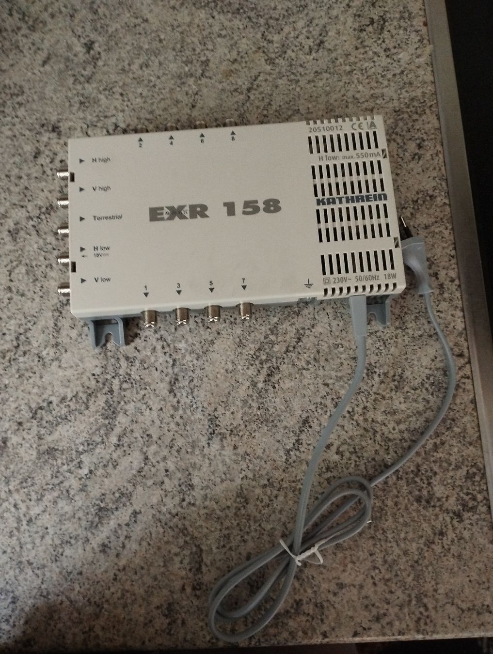 Kathrein Ricevitori: Multischalter EXR 158 – Usato da Bürglen OW venduto da ric_89ln