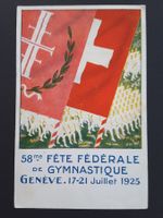 AK Fète Fédérale Gymn. Genève 1925